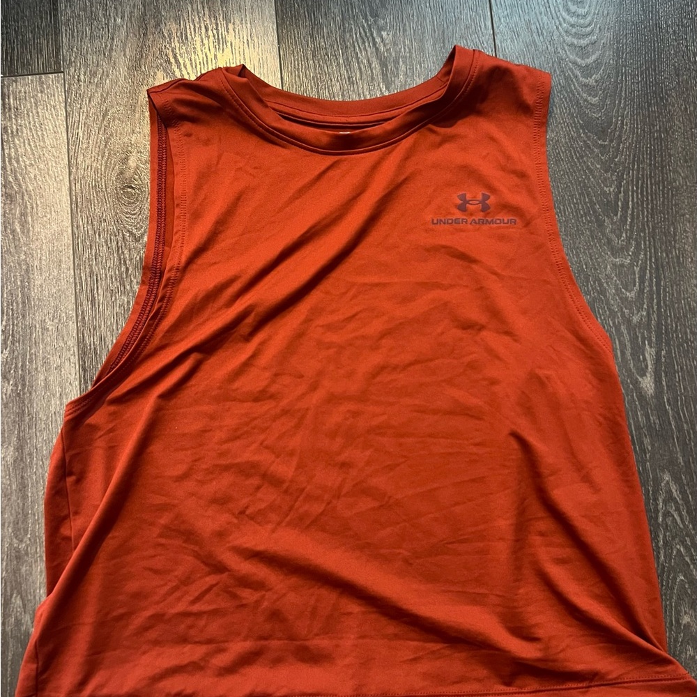 Under Armour Loose Fit Red Tank